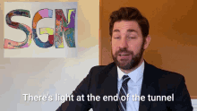 Some Good News Sgn GIF - Some Good News Sgn Light At End Of Tunnel GIFs