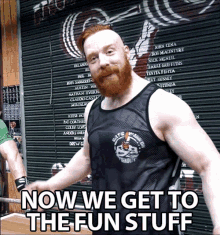 Now We Get To The Fun Stuff Stephen Farrelly GIF - Now We Get To The Fun Stuff Stephen Farrelly Celtic Warrior Workouts GIFs
