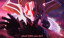 a robot with the words what can you do written below it