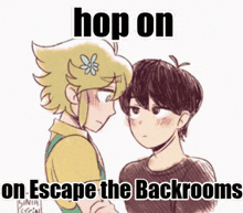 Hop On Escape The Backrooms GIF