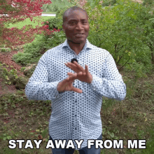 Stay Away From Me James GIF - Stay Away From Me James Engvid GIFs