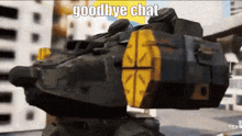 War Robot Goodbye Chat GIF - War Robot Goodbye Chat Mobile Game GIFs