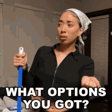 What Options You Got Kassandra Lee GIF - What Options You Got Kassandra Lee What Are The Choices GIFs