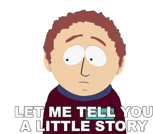 Let Me Tell You A Little Story Mr Tweek Sticker - Let Me Tell You A Little Story Mr Tweek South Park Stickers