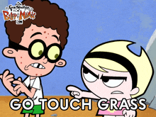 Go Touch Grass Mandy GIF