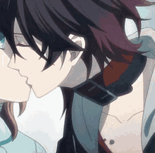 kiss anime love