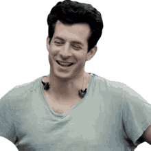 giggle mark ronson laughing chuckle happy