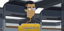 Damn That Is Cool Ensign Rutherford GIF - Damn That Is Cool Ensign Rutherford Star Trek Lower Decks GIFs