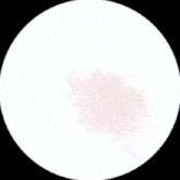 a close up of a person 's hair in a circle