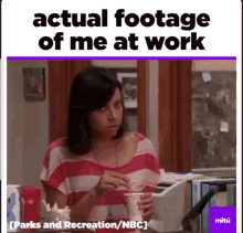 Me At Work Parks And Recreation GIF - Me At Work Parks And Recreation GIFs