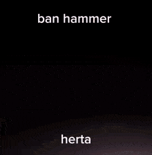 Ban Hammer Herta GIF - Ban Hammer Herta Herthammer GIFs