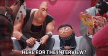 Here For The Interview Me Too GIF - Here For The Interview Me Too Awkward GIFs