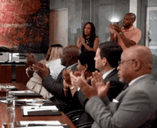 Taking A Bow Meeting GIF - Taking A Bow Meeting Applause GIFs