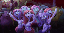 pixar monsters university monster pnk pink