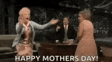 Happy Mothers Day Dancing Granny GIF - Happy Mothers Day Dancing Granny Get Down Granny GIFs