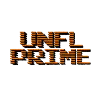a logo that says unfl prime on it
