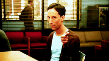 Abed GIF - Community Abed Finger Gun GIFs