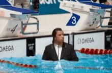 john travolta swimming what lost