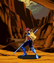 Gambit Come Here GIF - Gambit Come Here Marvel Versus Capcom GIFs