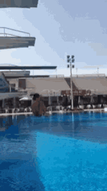 Clavado Funny Diving Dive Splash GIF