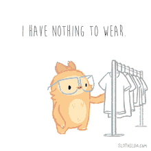 Nothing To Wear Outfit GIF - Nothing To Wear Outfit Clothes GIFs