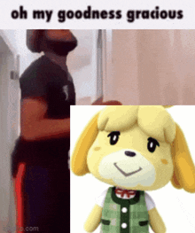 Oh My Goodness Gracious Isabelle GIF - Oh My Goodness Gracious Isabelle Animal Crossing GIFs