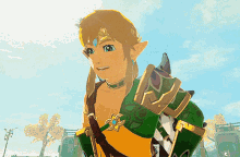 Happy Link GIF - Happy Link Legend Of Zelda GIFs