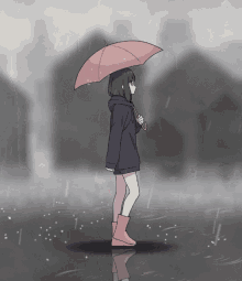 Anime Menhera GIF - Anime Menhera Raining GIFs