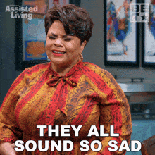 They All Sound So Sad Cora GIF - They All Sound So Sad Cora Assisted Living GIFs