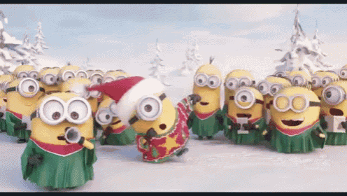 Party Minion-style GIF - Minion Party Holidays - Discover & Share GIFs