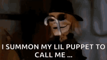 Horror Puppet Master GIF - Horror Puppet Master I Summon My Lil Puppet GIFs