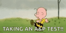 Taking An A And P Test Running GIF - Taking An A And P Test Running Kick GIFs