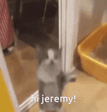 Hi Jeremy Hi Jermy GIF - Hi Jeremy Hi Jermy Hi Robotichoneybee GIFs