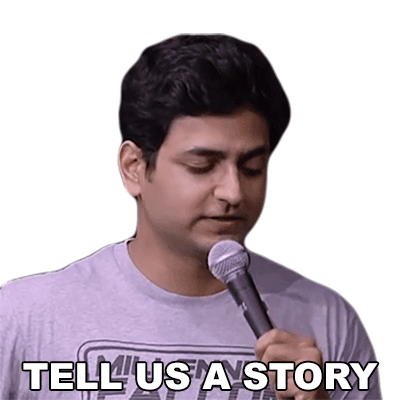 Tell Us A Story Kenny Sebastian Sticker - Tell Us A Story Kenny Sebastian We Want To Hear Your Story Stickers