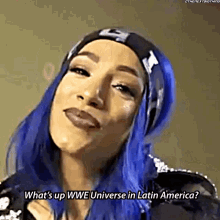 Sasha Banks Wwe Universe GIF - Sasha Banks Wwe Universe Latin America GIFs