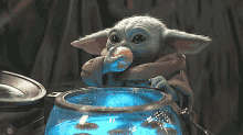 Mandalorian Baby Yoda GIF
