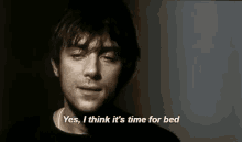 Damon Albarn Time For Bed GIF - Damon Albarn Time For Bed Sleepy GIFs