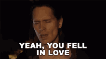 Yeah You Fell In Love Per Fredrik Asly GIF - Yeah You Fell In Love Per Fredrik Asly Pellek GIFs