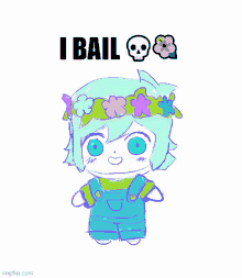 Omori Basil GIF - Omori Basil I Bail GIFs