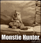 Monstie Hunter GIF
