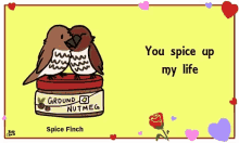 Bird You Spice Up My Life GIF - Bird You Spice Up My Life Hug GIFs