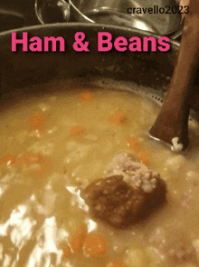 Ham And Beans Healthy Food GIF - Ham And Beans Beans Healthy Food GIFs