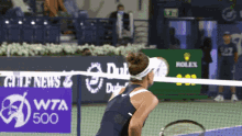 Dubai Tennis Kudermetova GIF - Dubai Tennis Kudermetova Veronika Kudermetova GIFs