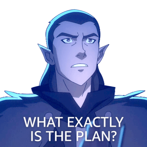 What Exactly Is The Plan Vaxildan Sticker - What Exactly Is The Plan Vaxildan The Legend Of Vox Machina Stickers