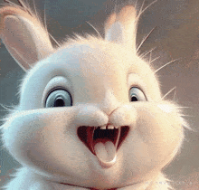 Creepy Creepy Smile GIF - Creepy Creepy Smile Rabbit GIFs