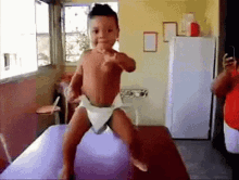 Baby Funny GIF - Baby Funny Diapers GIFs