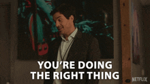 You'Re Doing The Right Thing Oscar GIF - You'Re Doing The Right Thing Oscar Neon GIFs