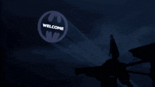 Batman Signal Welcome GIF - Batman Signal Welcome GIFs