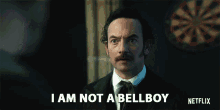 I Am Not A Bellboy Chris Conner GIF - I Am Not A Bellboy Chris Conner Poe GIFs