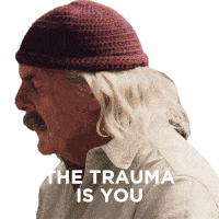 The Trauma Is You Ken Finley Cullen Sticker - The Trauma Is You Ken Finley Cullen Moonshine Stickers